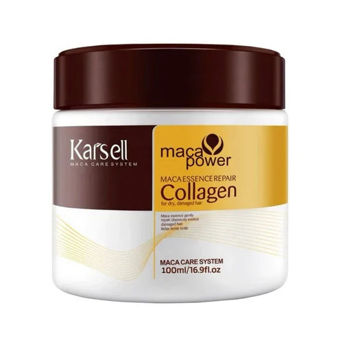 Karseell Maca Power Collagen Hair Treatment Mask 500ml Deep Repair Moisturizing Hair Mask