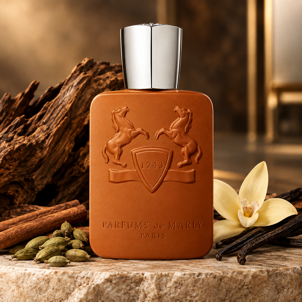 Parfums de Marly Althaïr Eau de Parfum – Warm Vanilla & Woody Fragrance for Men