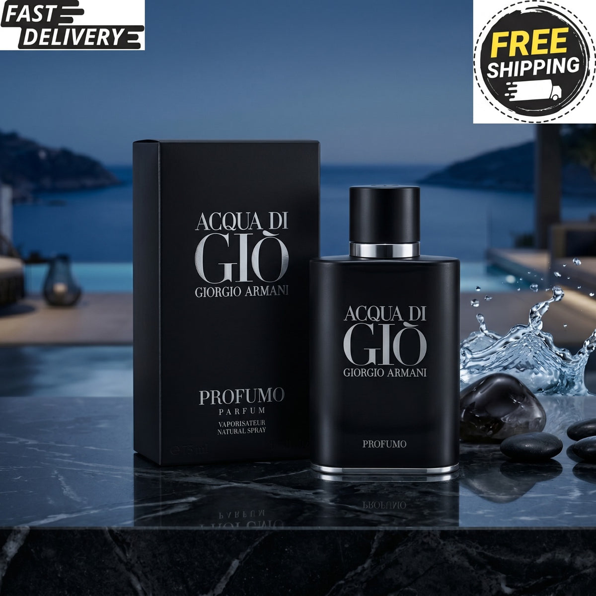 Giorgio Armani Acqua di Giò Profumo Eau de Parfum 125ml / 4.2 oz Men's Spray