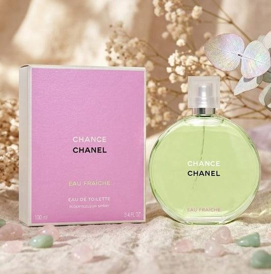 CHANEL CHANCE EAU FRAÎCHE Eau de Toilette Spray for Women 100ml 3.4 fl oz