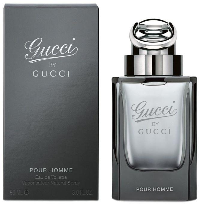 Gucci Pour Homme Men's Eau de Toilette Natural Spray 3 oz / 90ml