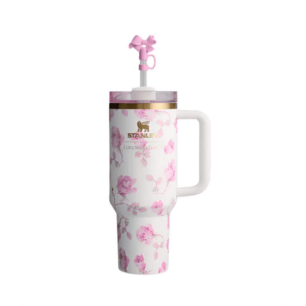 Stanley x LoveShackFancy Quencher H2.0 FlowState Tumbler 40oz – Limited Edition