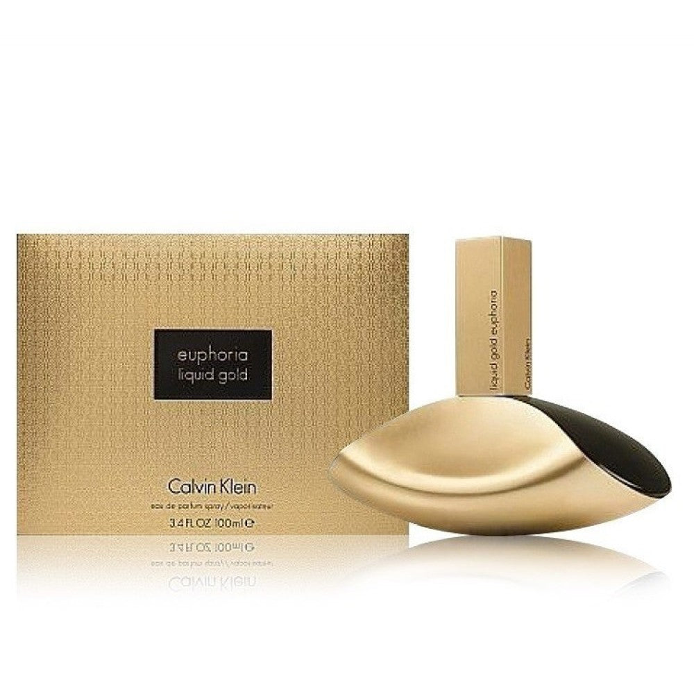 Calvin Klein Euphoria Pure Gold Eau de Parfum 100ml 3.4 oz women's perfume bottle with box