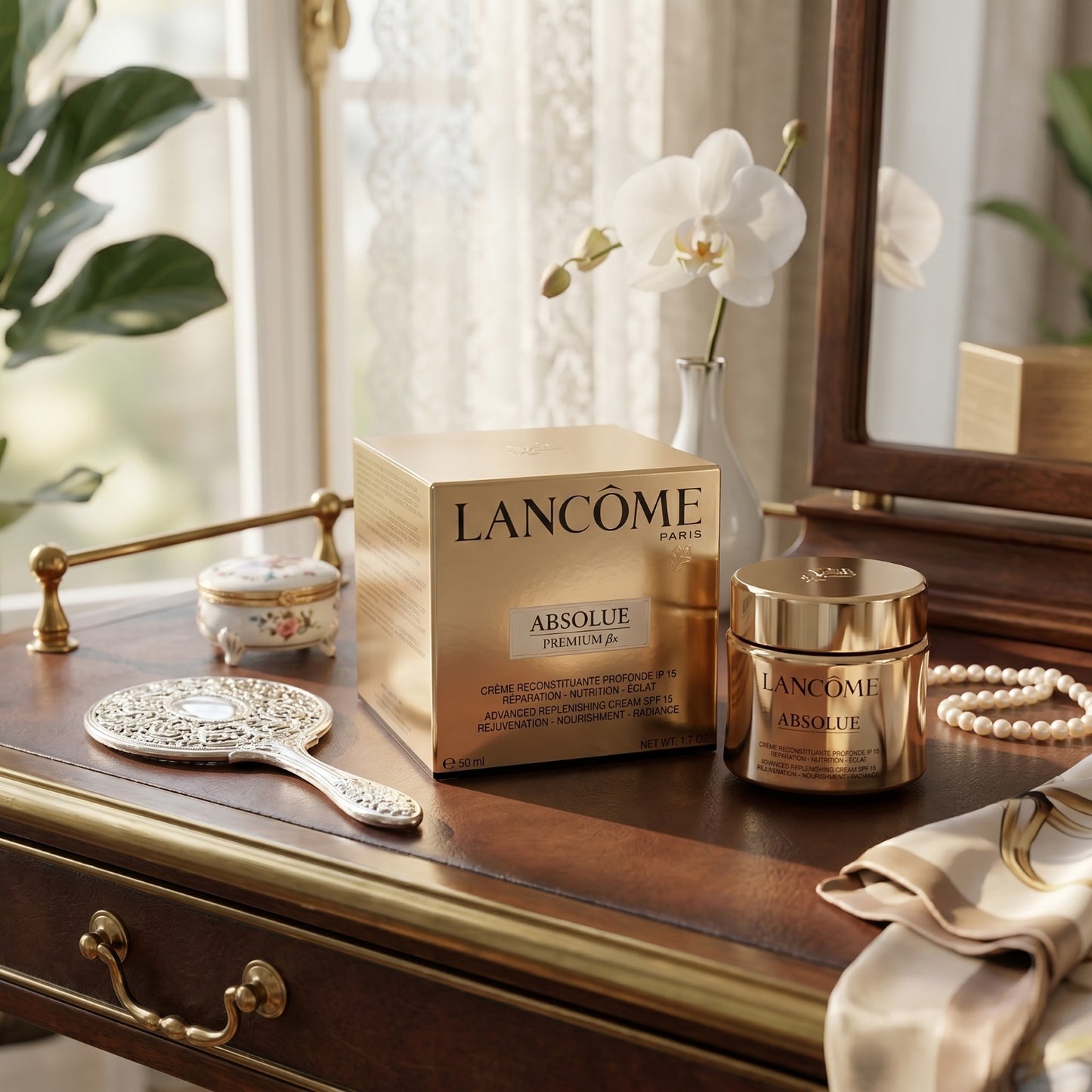Lancôme Absolue Soft Cream Anti-Aging Face Moisturizer – Luxury Hydrating Facial Cream