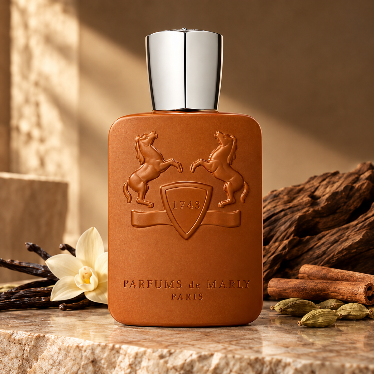 Parfums de Marly Althaïr Eau de Parfum – Warm Vanilla & Woody Fragrance for Men