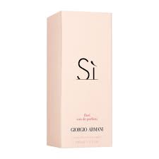 Giorgio Armani Sì Eau de Toilette for Women 100ml (3.4 fl oz) Floral Fruity Perfume Spray