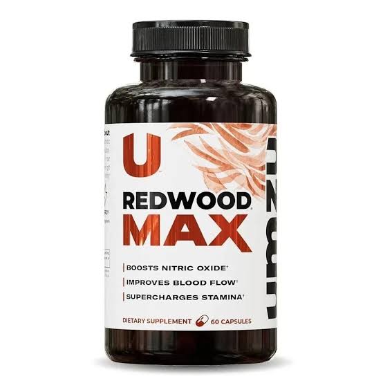 UMZU Redwood MAX 60 Capsules Supplement Bottle