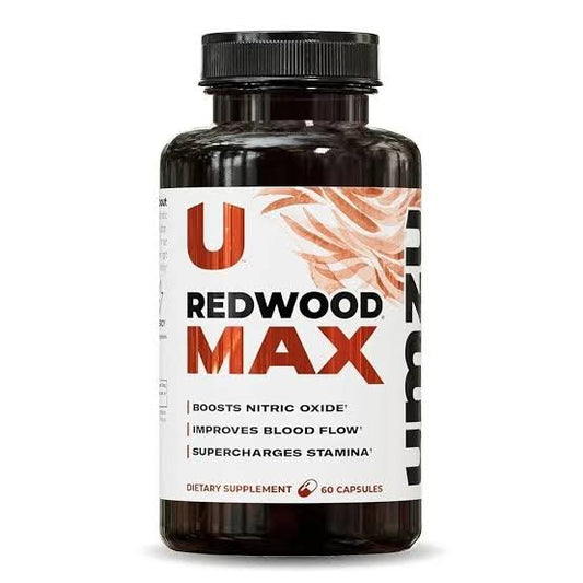 UMZU Redwood MAX 60 Capsules Supplement Bottle