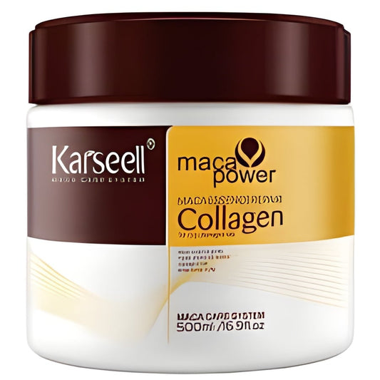 Karseell Maca Power Collagen Hair Treatment Mask 500ml Deep Repair Moisturizing Hair Mask