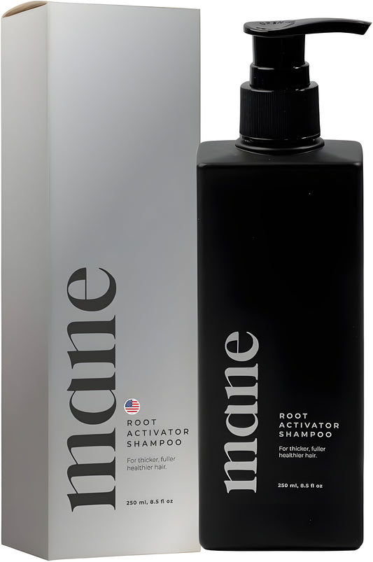 Mane Root Activator Shampoo 250ml for Thicker, Fuller & Healthier Hair